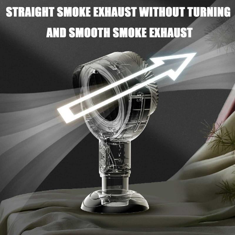 Portable Smoke Purifier Fan, USB Rechargeable Smoke Purifier Fan, Household Appliances for Home Kitchen Living Room Bedroom